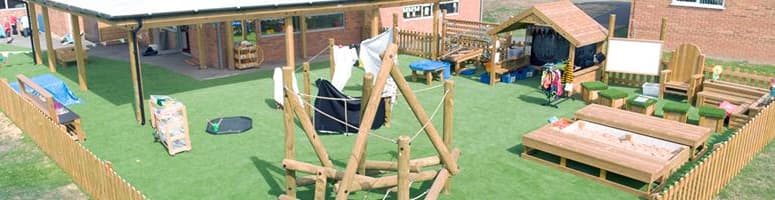 Oliver Tomkins Infant School's EYFS Playground